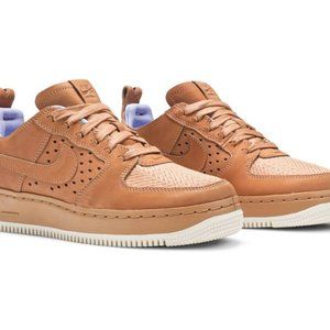 NikeLab Air Force 1 Tan and Purple